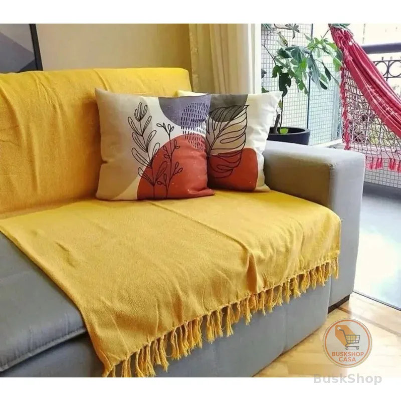 Manta Para Sofá 2,40x1,80m Protetora para Decoração