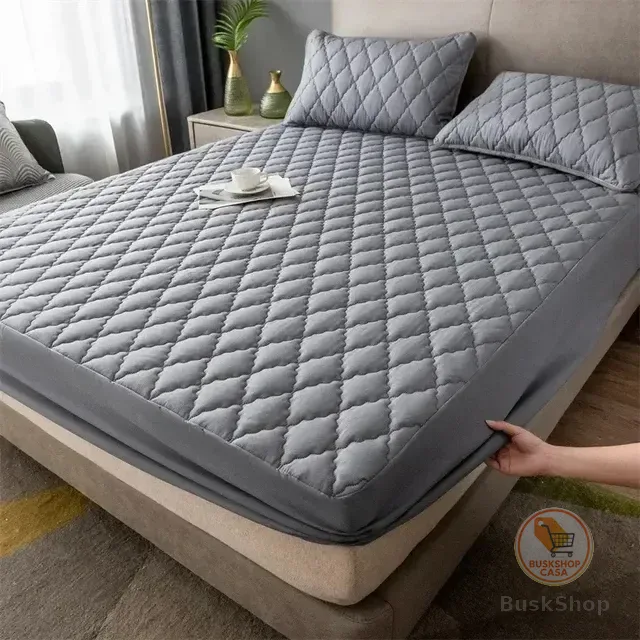 Capa Protetora Colchão Box Casal Padrão Matelado Impermeável
