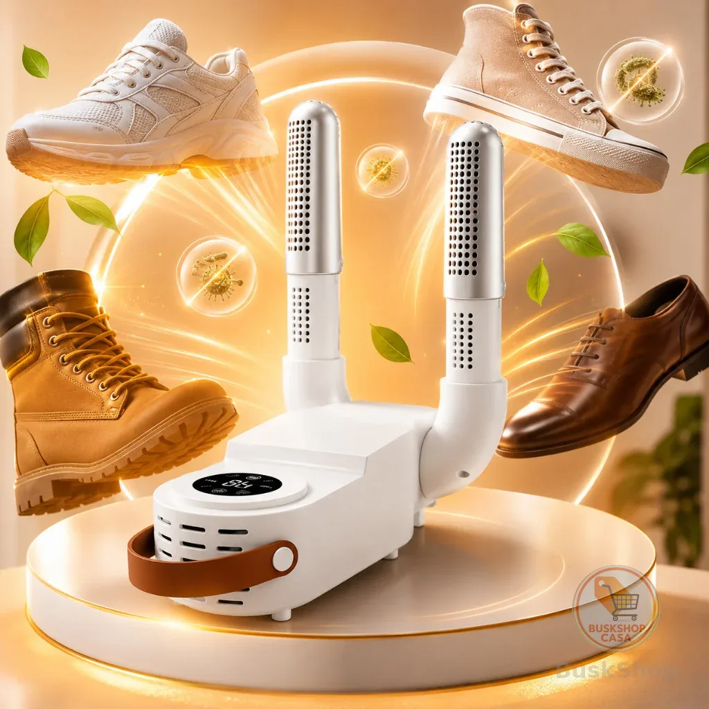 Secador De Sapato Inteligente Dobrável Tênis Elimina Umidade Mal Cheiro E Odor 110V / 220V
