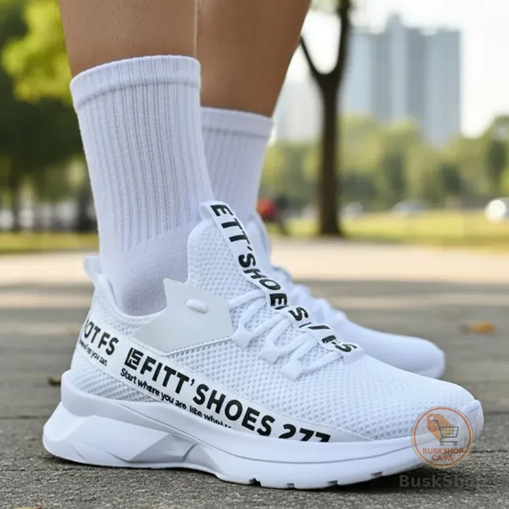 Tênis  Esportivo Confortável Academia Corrida Academia fittshoes
