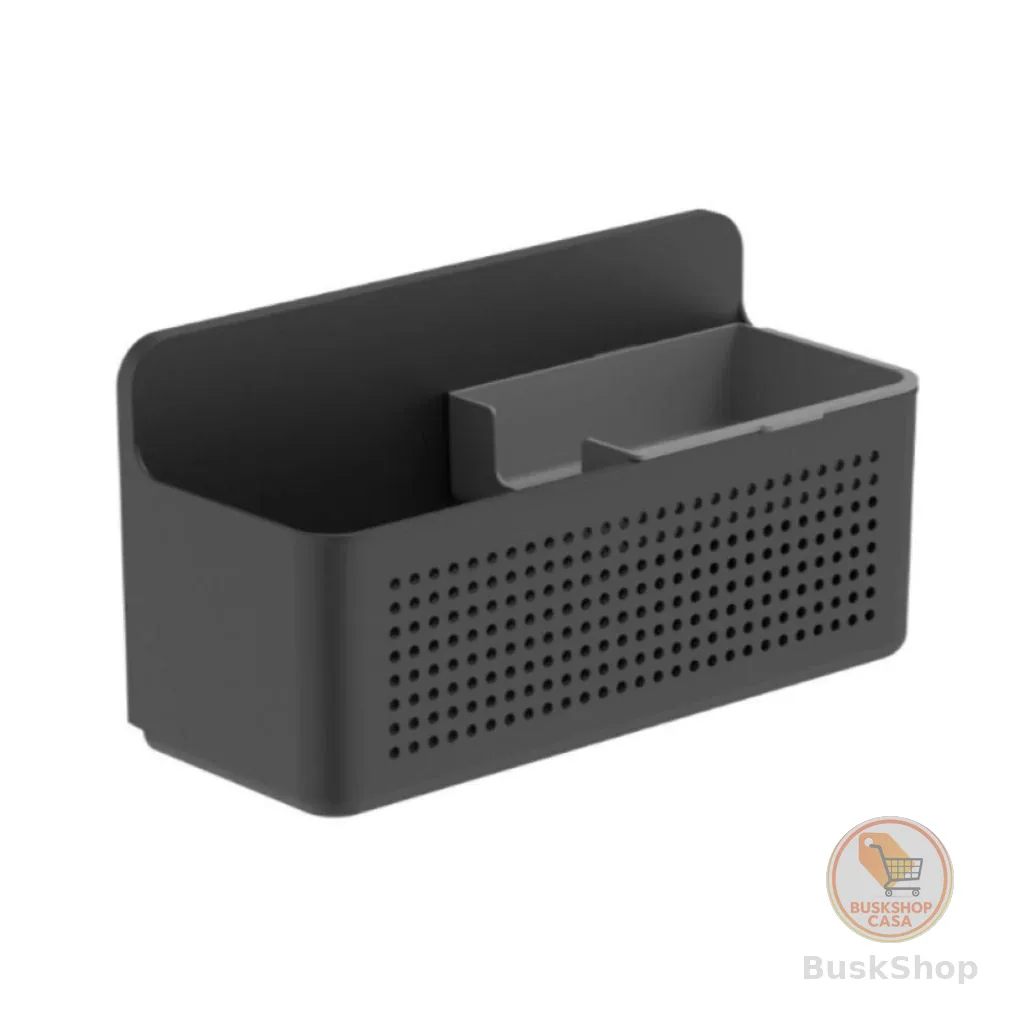 Organizador Para Tanque Lavanderia De Parede Preto Adesivo