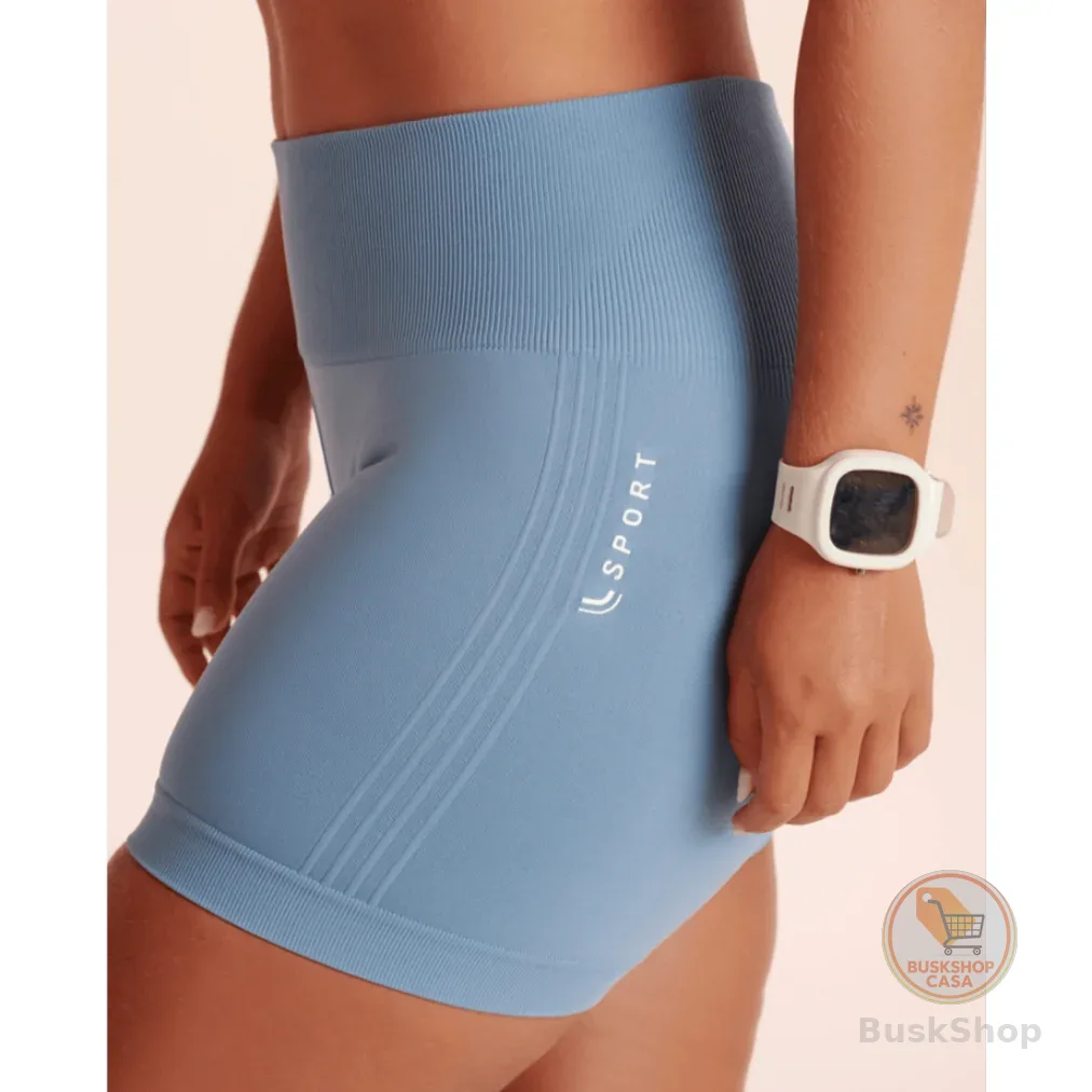 Short Feminino Lupo Sem Costura Com Silicone no Cós Original