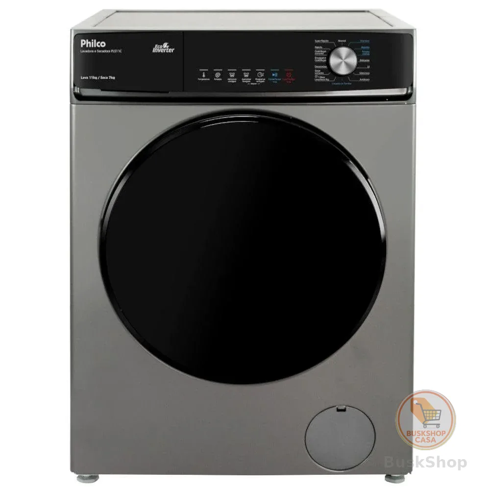 Lava e Seca Philco PLS11C Inverter 11kg 16 Programas 220V