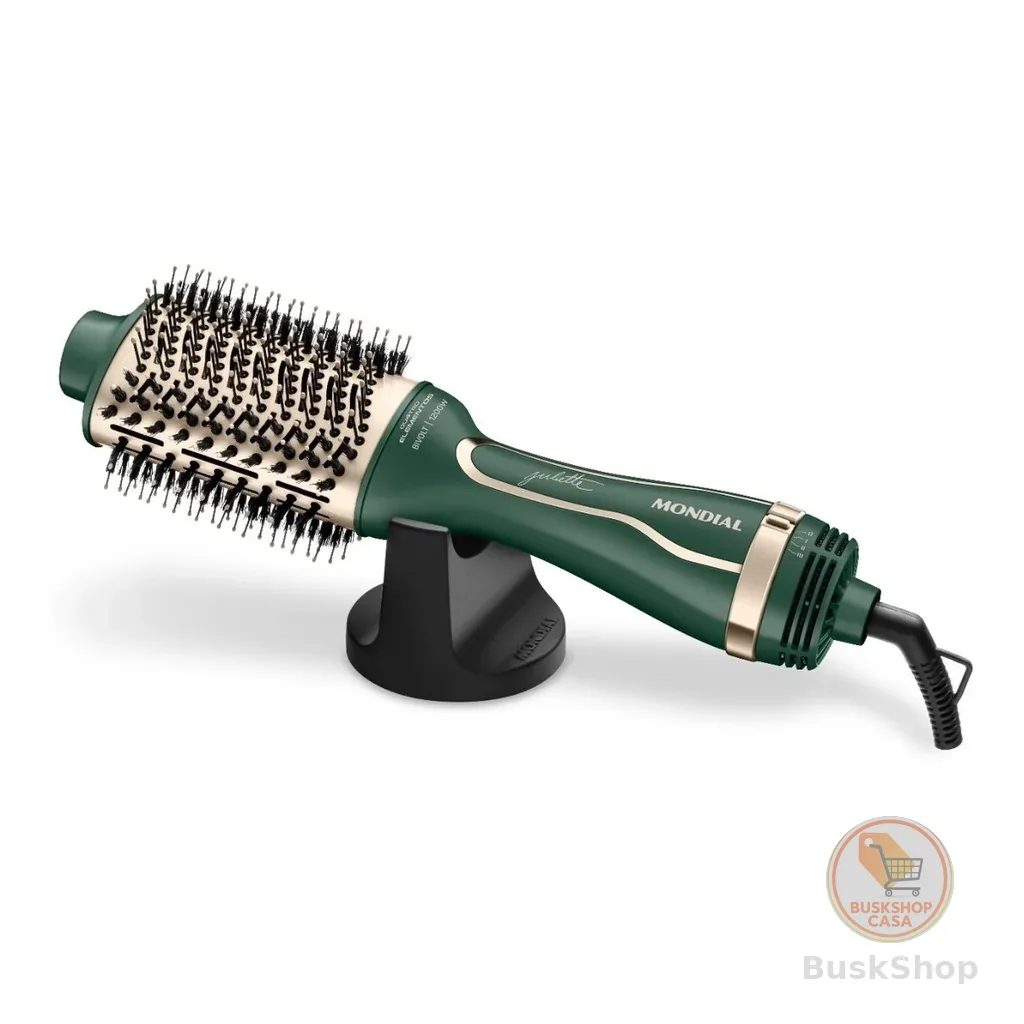 Escova Secadora e Alisadora Mondial ES-JU-02 Bivolt 1200w