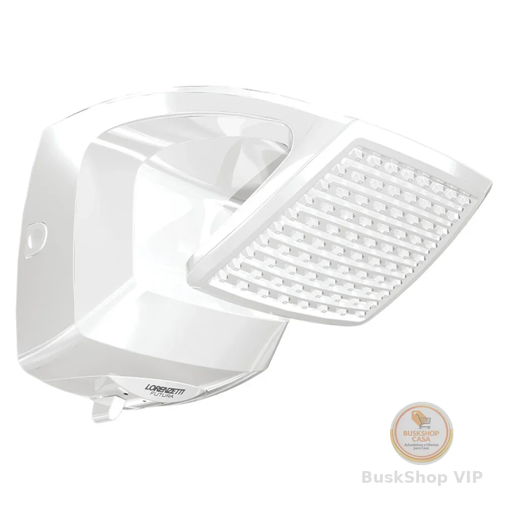 Chuveiro elétrico 7500 watts 220V 4 temperaturas - Futura - Lorenzetti (220V 7500W)