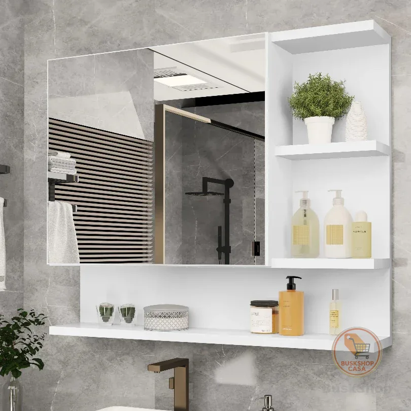 QUEIMA DE ESTOQUE!!! Armário Espelheira com Porta Cleo- VÁRIAS CORES
