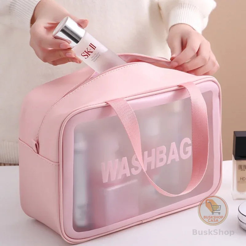 Bolsa Nécessaire De Maquiagem Portátil Para Viagem Portátil à Prova d'água