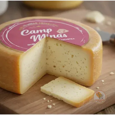 Queijo Minas Meia Cura Canastra 1 Kg / 550 Gr - Serra Da Canastra São Roque de Minas