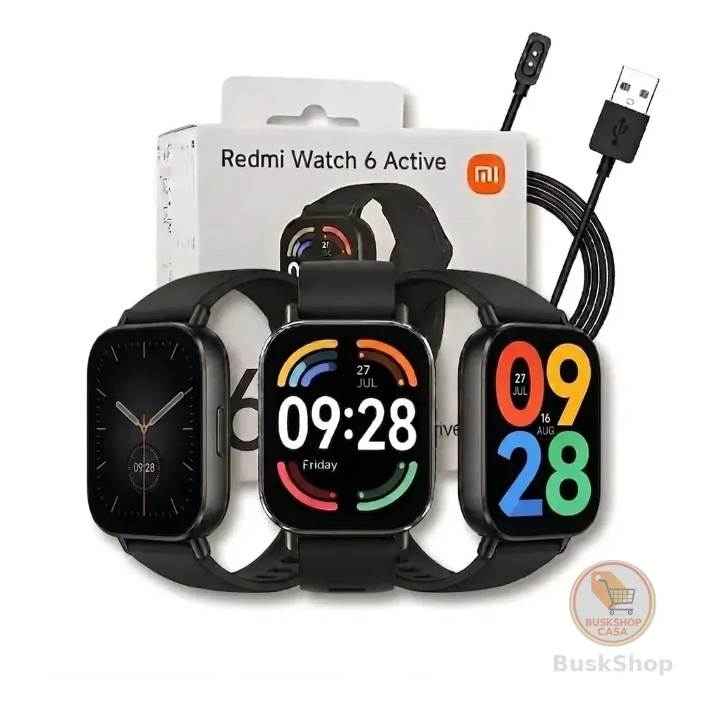 Redmi Watch 6 Active Xiaomi Lançamento Original Global 2026 Preto