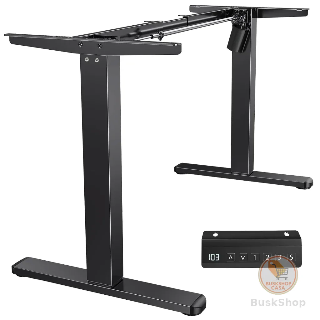 Mesa com Regulagem de Altura Elétrica Estrutura Mesa com regulagem eletrônica e memória | 72-120cm