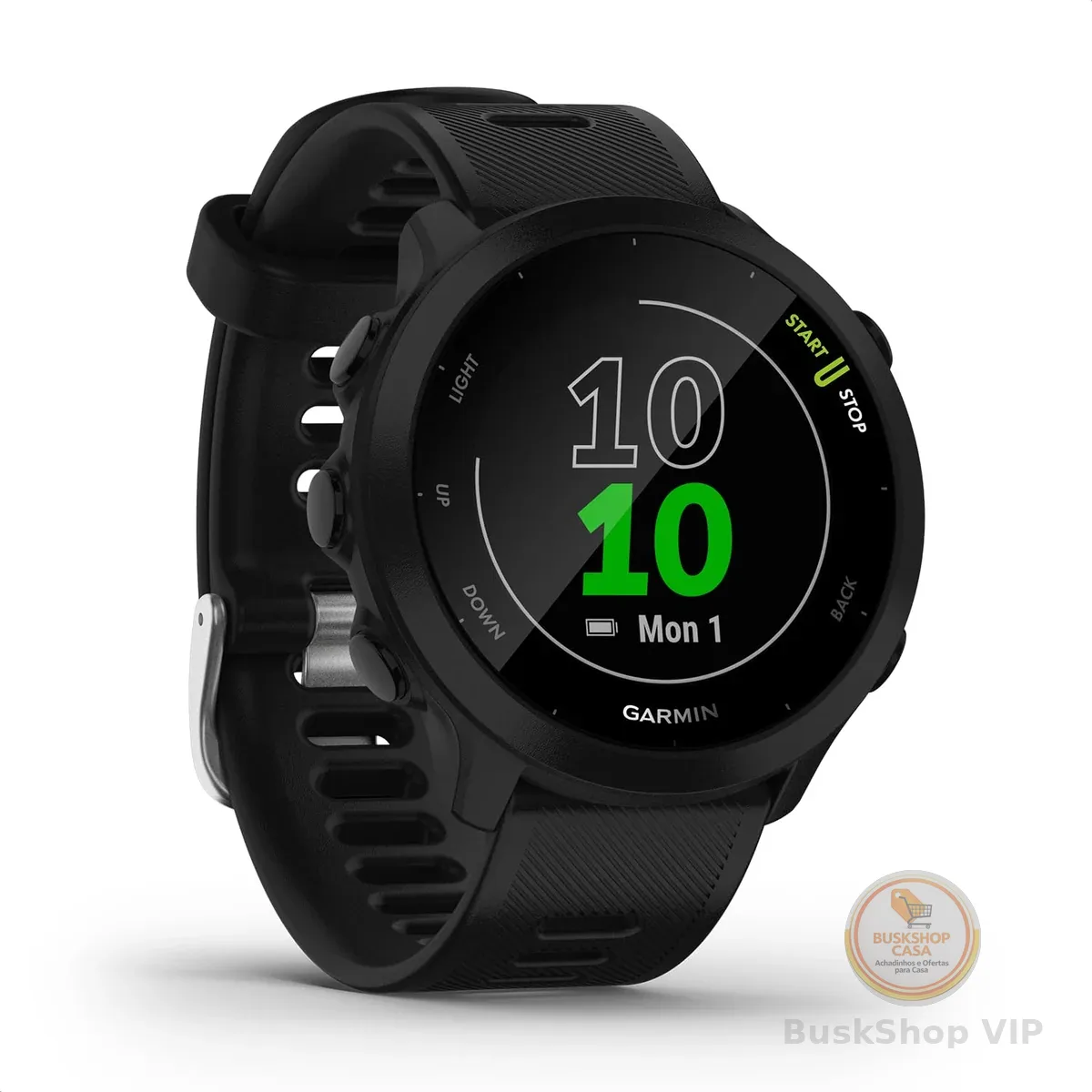 Garmin Relógio Forerunner 55 com Monitor Cardíaco de Pulso e GPS