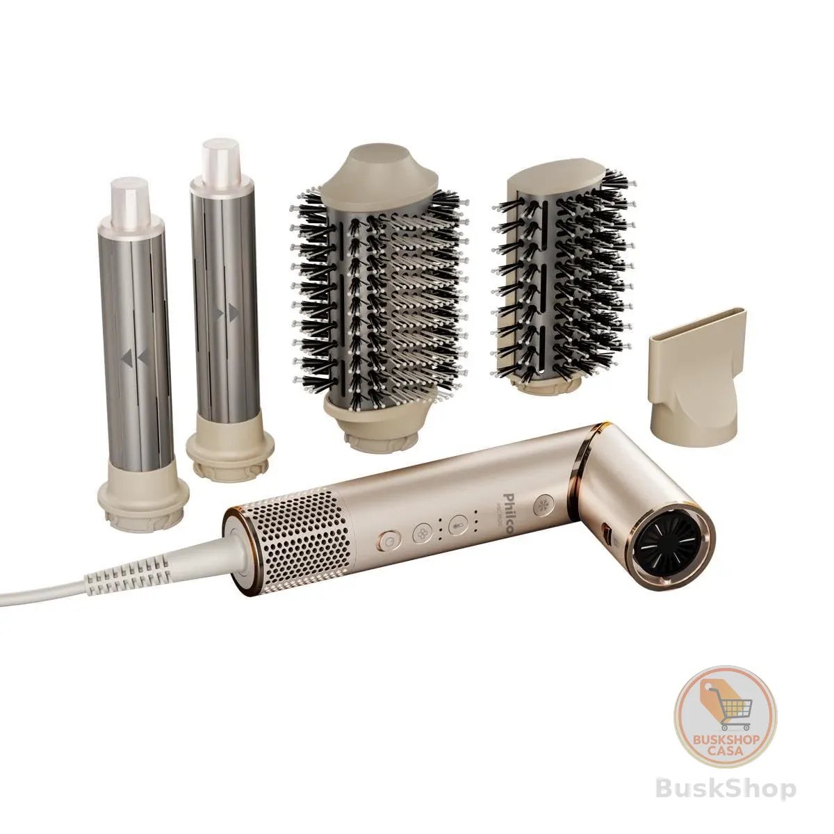 Secador de Cabelos Philco 4 em 1 Dobrável Motor BLDC PSC3500 220V