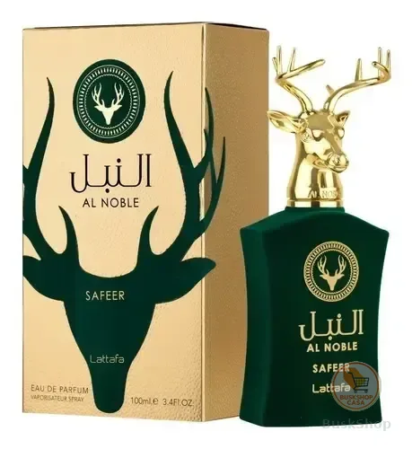 Perfume Árabe Al Noble Safeer Lattafa Compartilhável 100ml