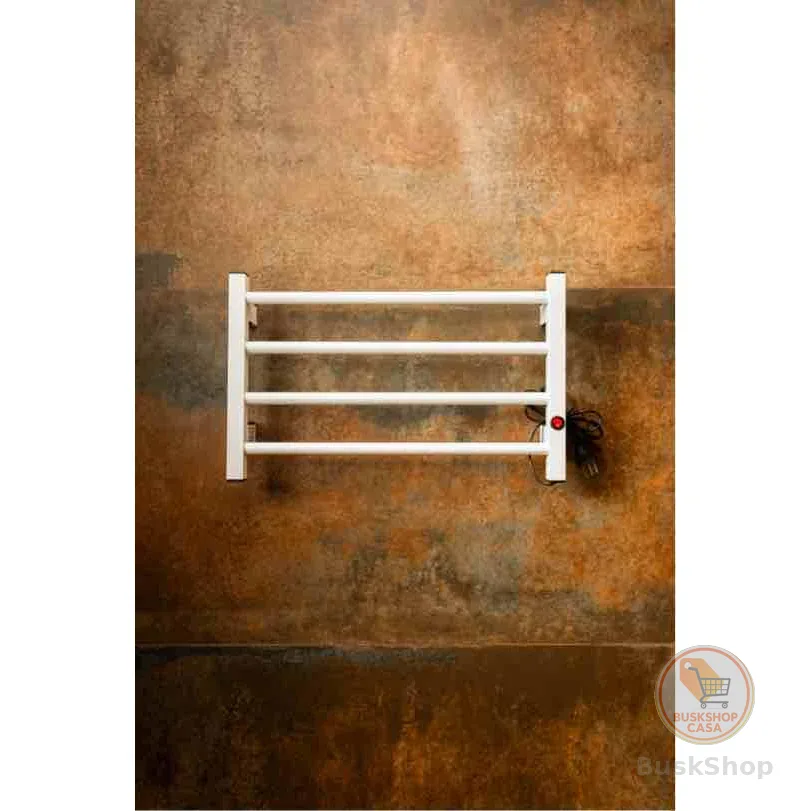 Toalheiro Térmico 4 Barras Porta Toalha Suporte Para Toalha de Rosto Pequeno Electrowood