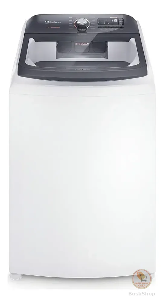 Máquina de Lavar 15kg Electrolux Premium Care com Cesto Inox, Jet&Clean e Time Control LEC15
