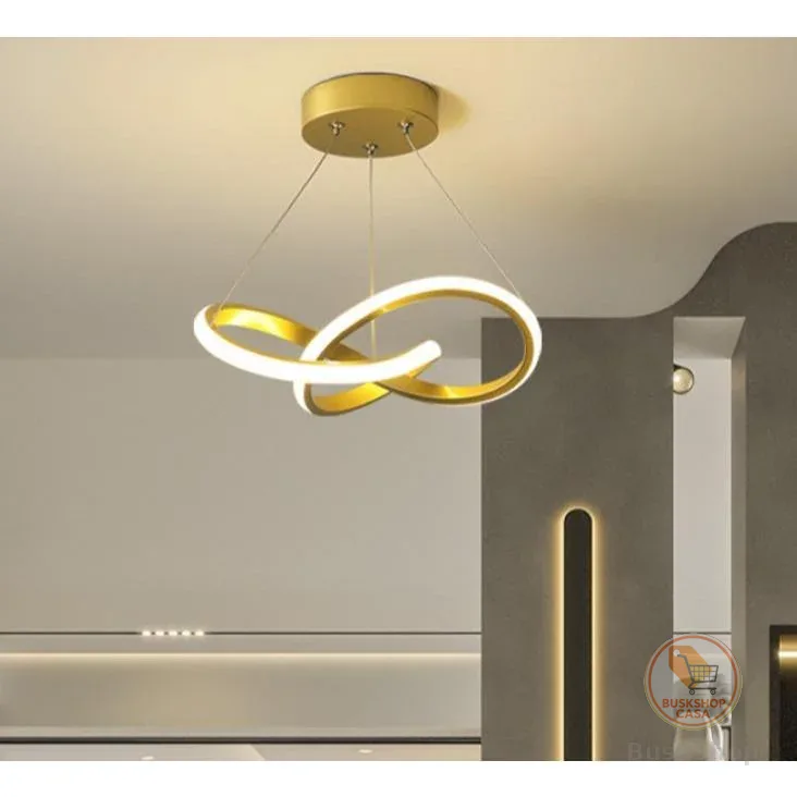3 cores (110V/220V) Lustre LED moderno corredor sala de estar quarto lustre