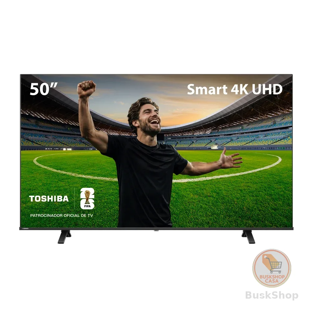 Smart TV DLED 50 4K Toshiba 50C350NS VIDAA 3 HDMI 2 USB Wi-Fi - TB054E