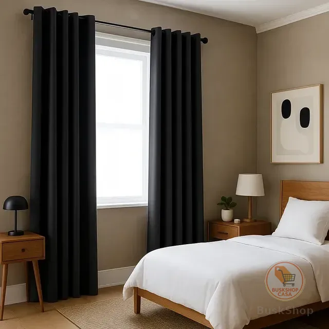 Cortina Blackout Blecaute 2,80x2,30 Metro Corta Luz 100% Pvc