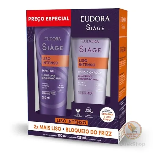 EUDORA SIÀGE PROMOPACK SHAMP/COND LISO INTENSO