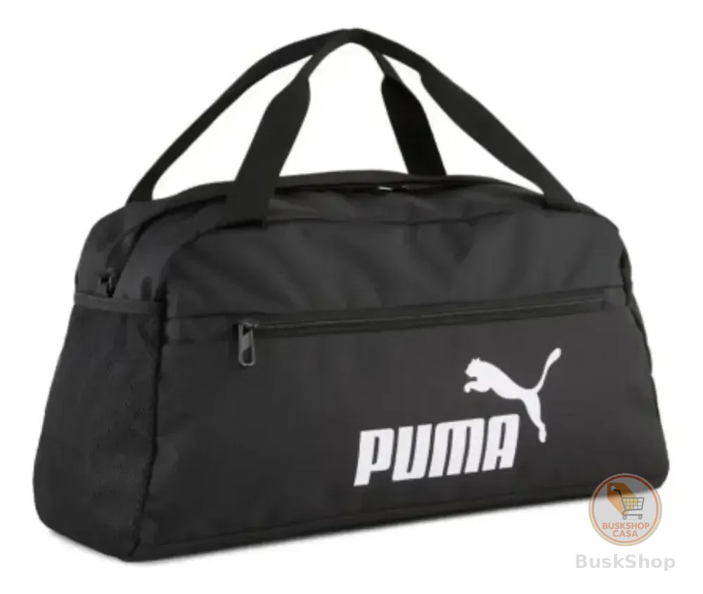 Bolsa De Viagem Puma Phase Small Sports Preta Preto