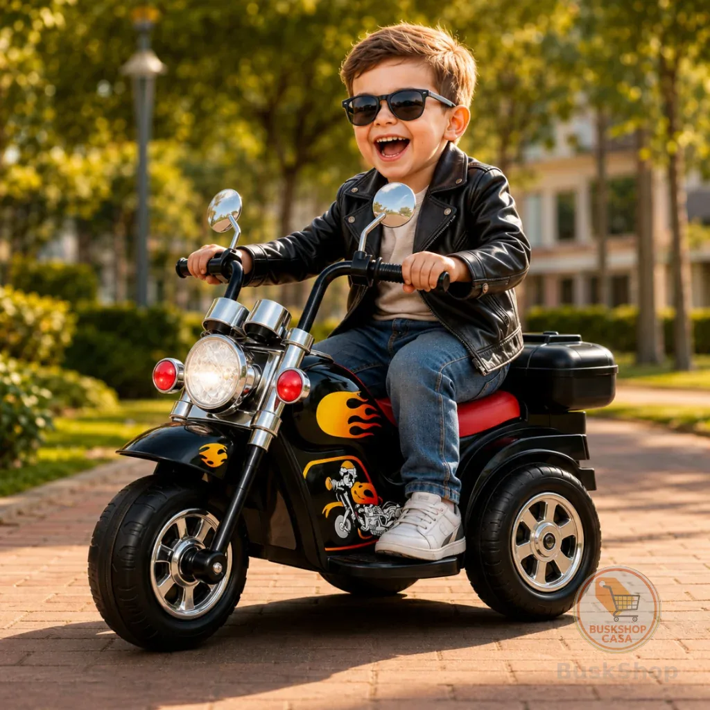 Moto Elétrica Infantil Motinha Criança Luz Menino Menina