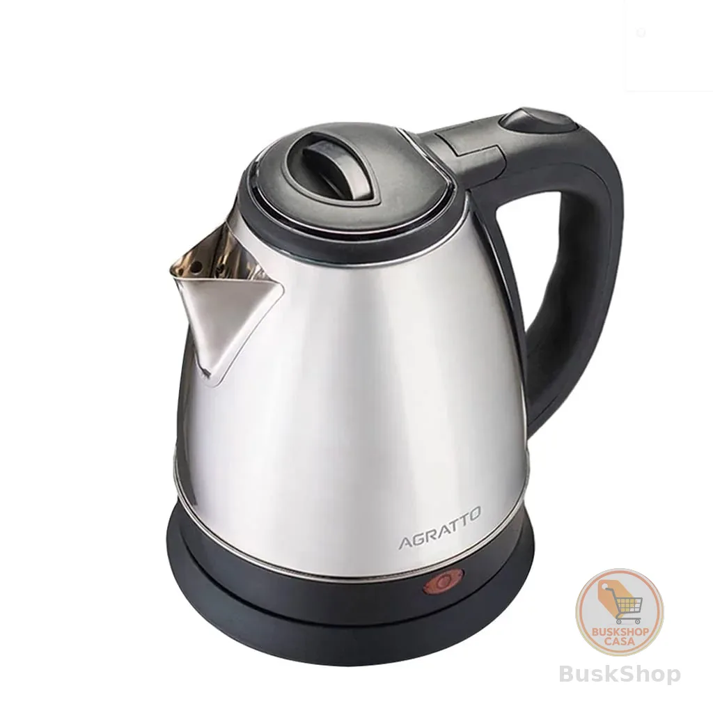 Agratto, 783, Chaleira Elétrica, 127v, Preto/Inox