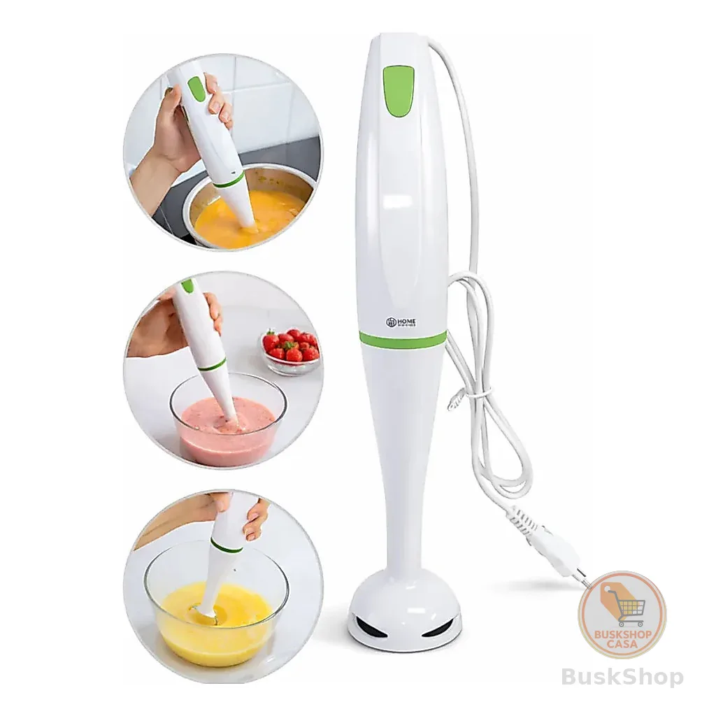 Mixer Elétrico Potente Liquidifciador de Mão Para Vitaminas Batidas Tritura Alimentos Cozinha 110V