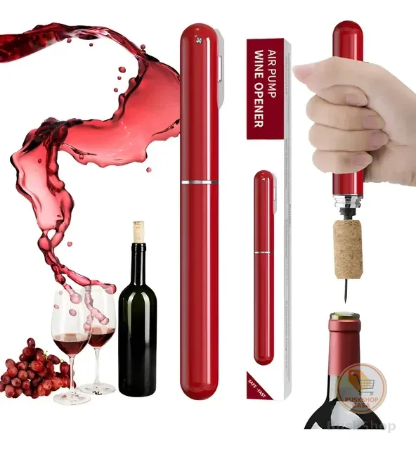 Abridor De Garrafa Vinhos Rolha Vinho Vacuo Saca Rolha