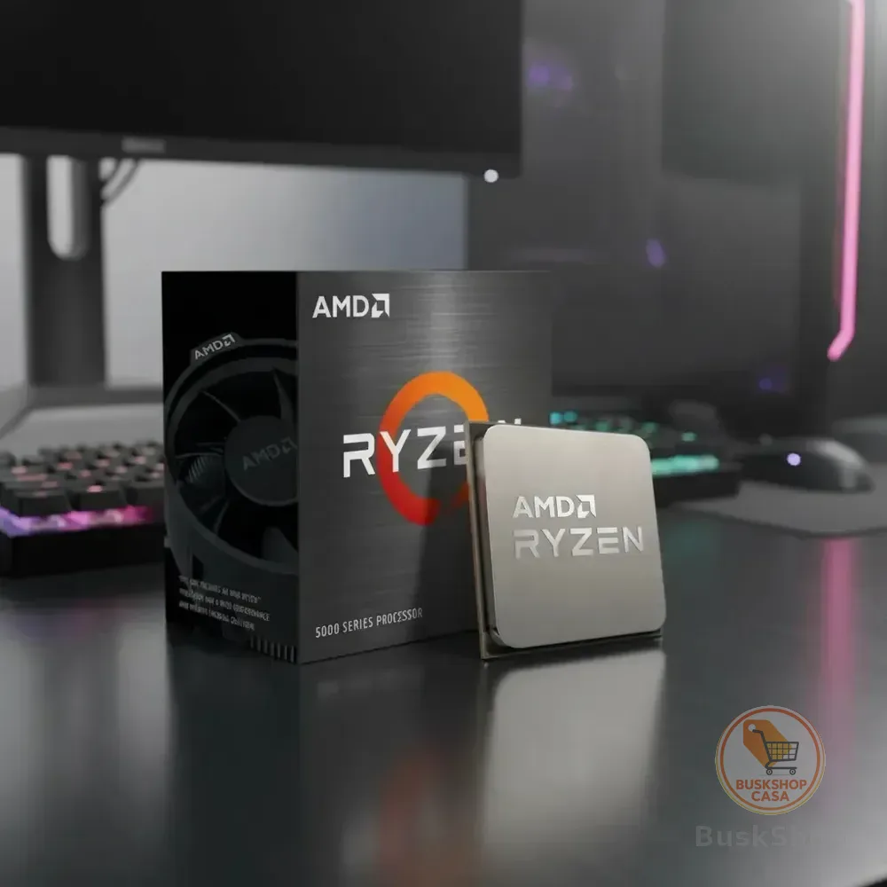 Processador AMD Ryzen 5 5500 3.6GHz 4.2GHz Max Turbo Cache 16MB AM4