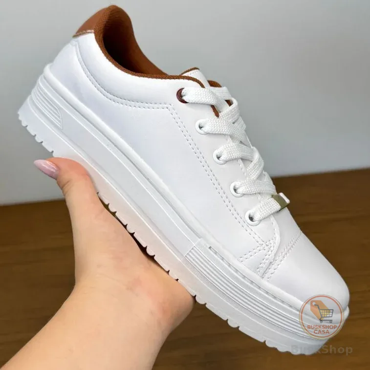 Tênis Feminino Casual Sapatenis feminino  leve e Confortável Envio Imediado
