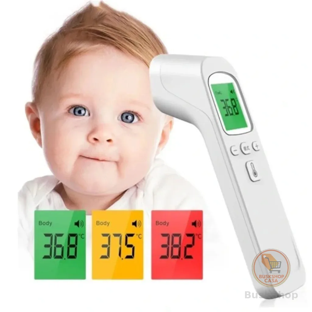 Termômetro Digital Infravermelho De Testa Sem Contato Médico LCD Febre Medição Do Bebê/Adulto TWC-01