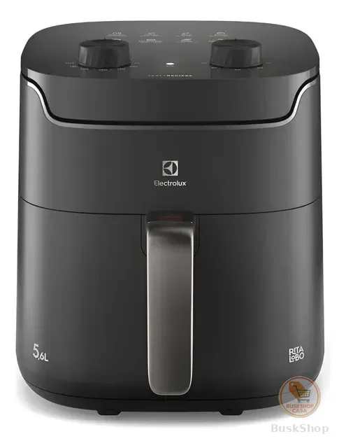 Air Fryer Electrolux Por Rita Lobo 5,6l Cinza Efficient Econ