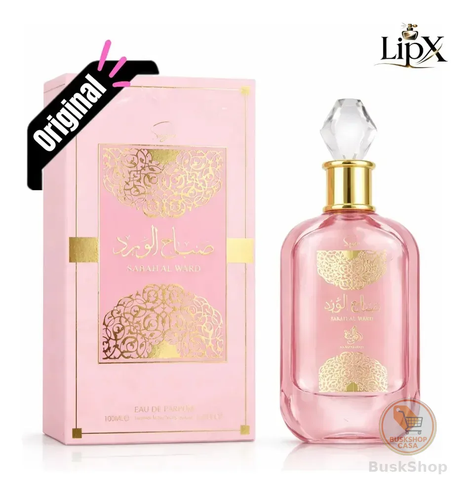 Perfume Árabe Sabah Al Ward Sugar Feminino 100ml - Original Com Nf