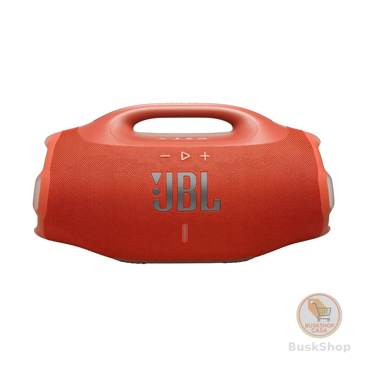 JBL, Caixa de Som, Boombox 4, Bluetooth, Som JBL Pro, AI Sound Boost, Graves Personalizáveis, Bateria de até 34h, IP68, Áudio Lossless – Laranja