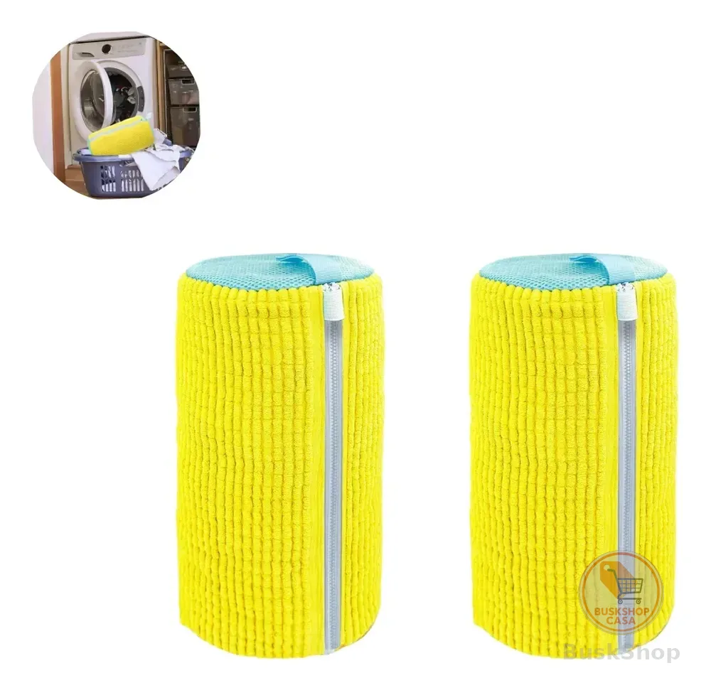 Kit 2 Sacos Para Lavar Sapatos Na Máquina De Lavar