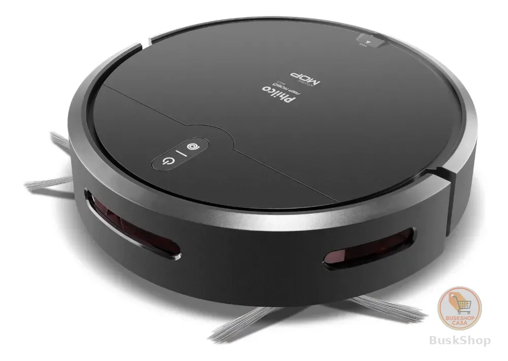 Aspirador de pó robô philco 3 em 1 pas23 Com Mop Preto