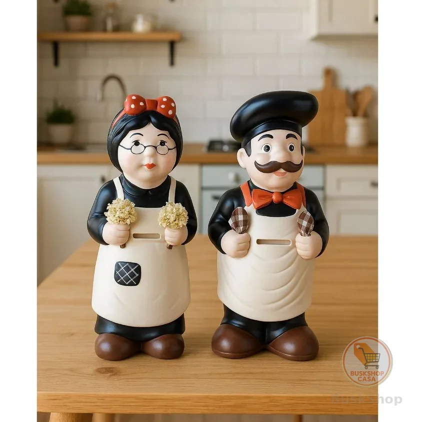 Casal De Cozinheiros Enfeites De Cozinha Dias Das Maes