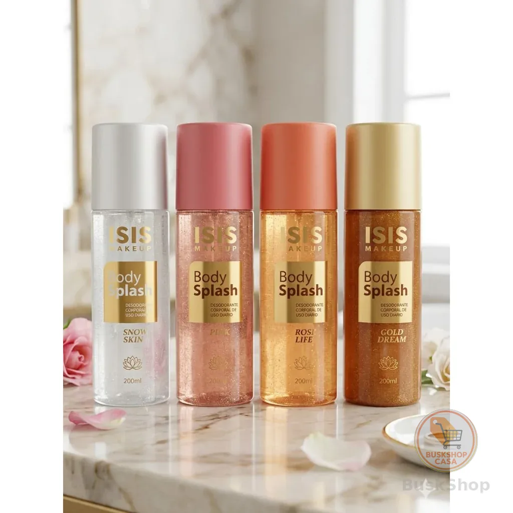 BODY SPLASH ILUMINADO ISIS MAKEUP 200ML