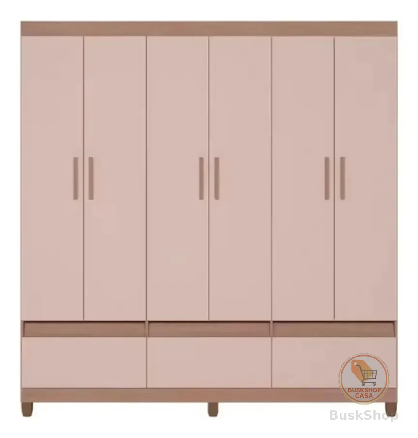 Guarda-roupa Bartira Ilhéus Com Cabideiro Avel?/cappuccino