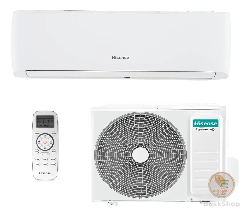Ar Condicionado HW Inverter Hisense Eco Plus 9.000 Btus Frio R-32