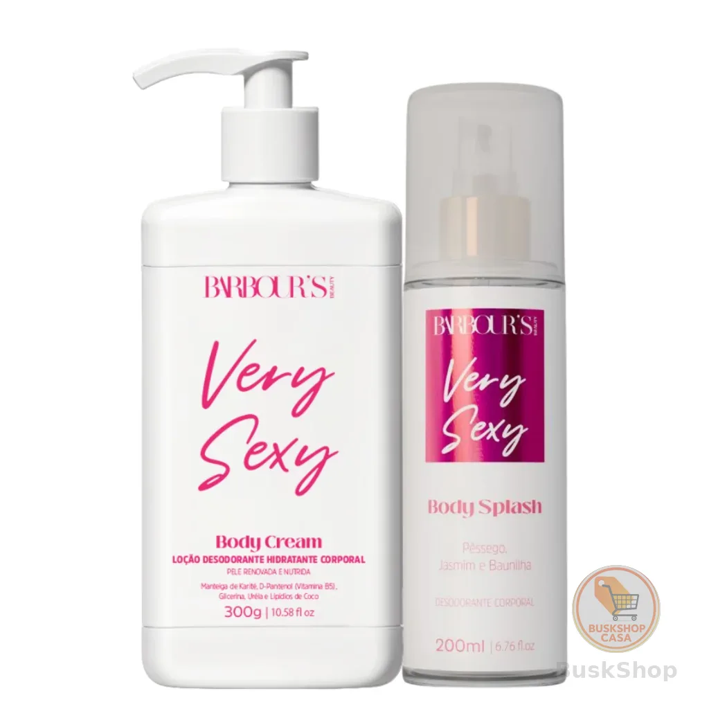 Kit Body Splash e Hidratante corporal Very Sexy Barbours
