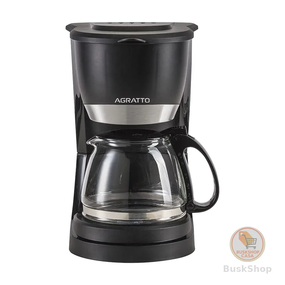 CAFETEIRA ELETRICA AGRATTO VETRO CAFFE 15X CEV15-02 220V, Agratto, 6048, Preto