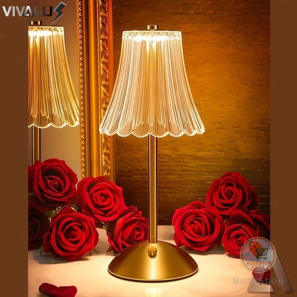 Lâmpada Abajur Mesa Com Barra Led Sensor Toque De Luz Quarto Sem Fio 3 Cores Luminária LED Moderno