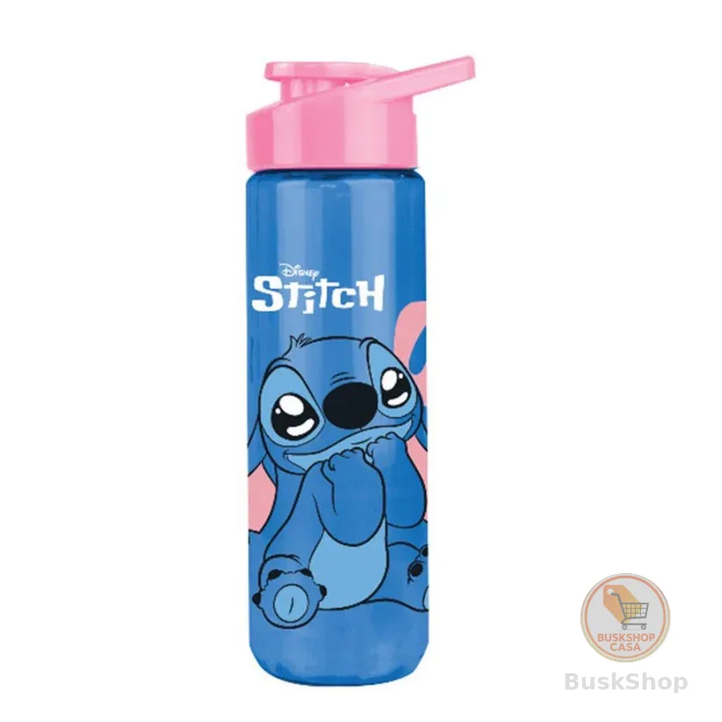 Garrafa Squeeze Infantil 700ml Stitch Ideal para Escola Passeios e Atividades Externas