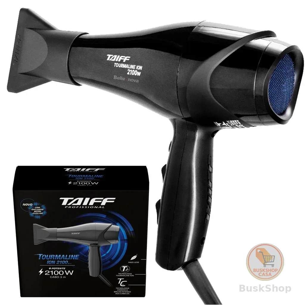 Secador De Cabelo Taiff New Tourmaline Profissional 2100W