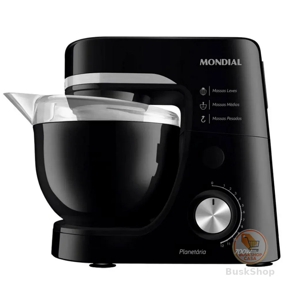 Batedeira Planetária BP-03 12 Velocidades 700W Mondial