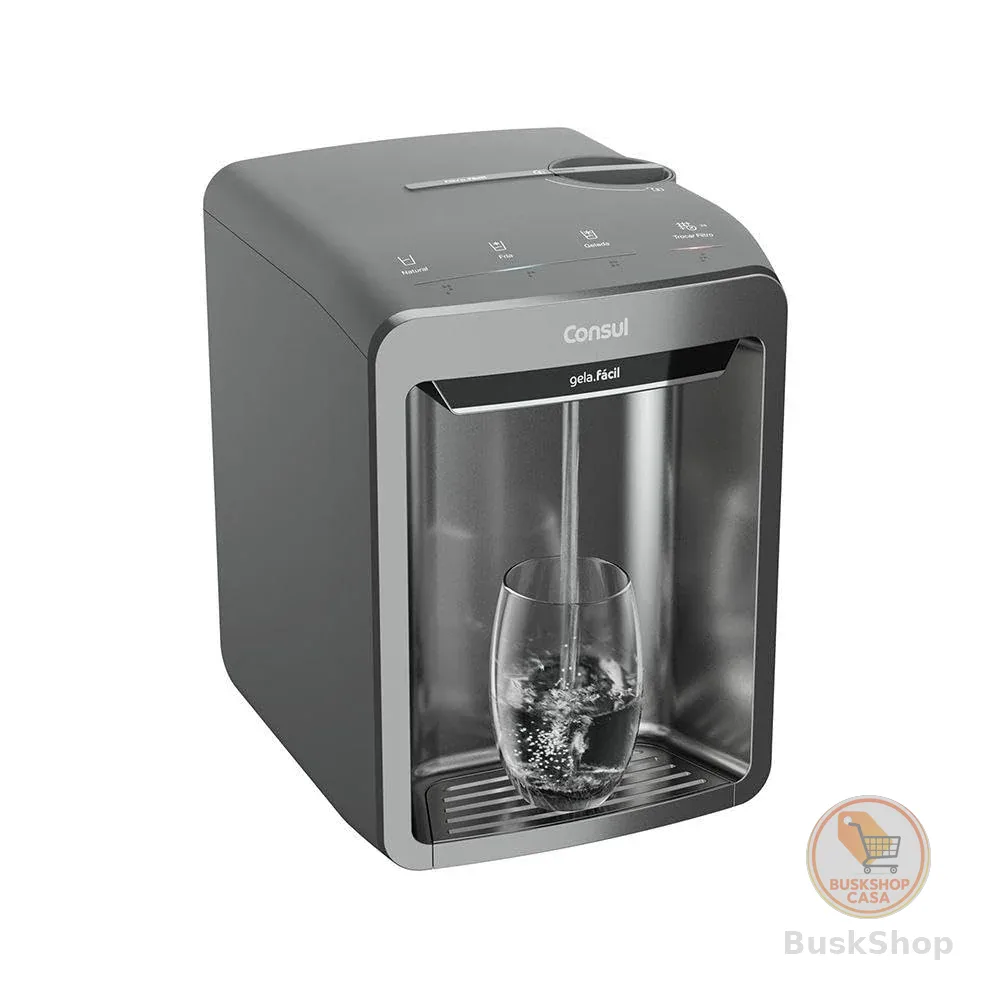 Purificador de Água Consul Refrigerado Eletrônico CPB33AF Cinza Bivolt