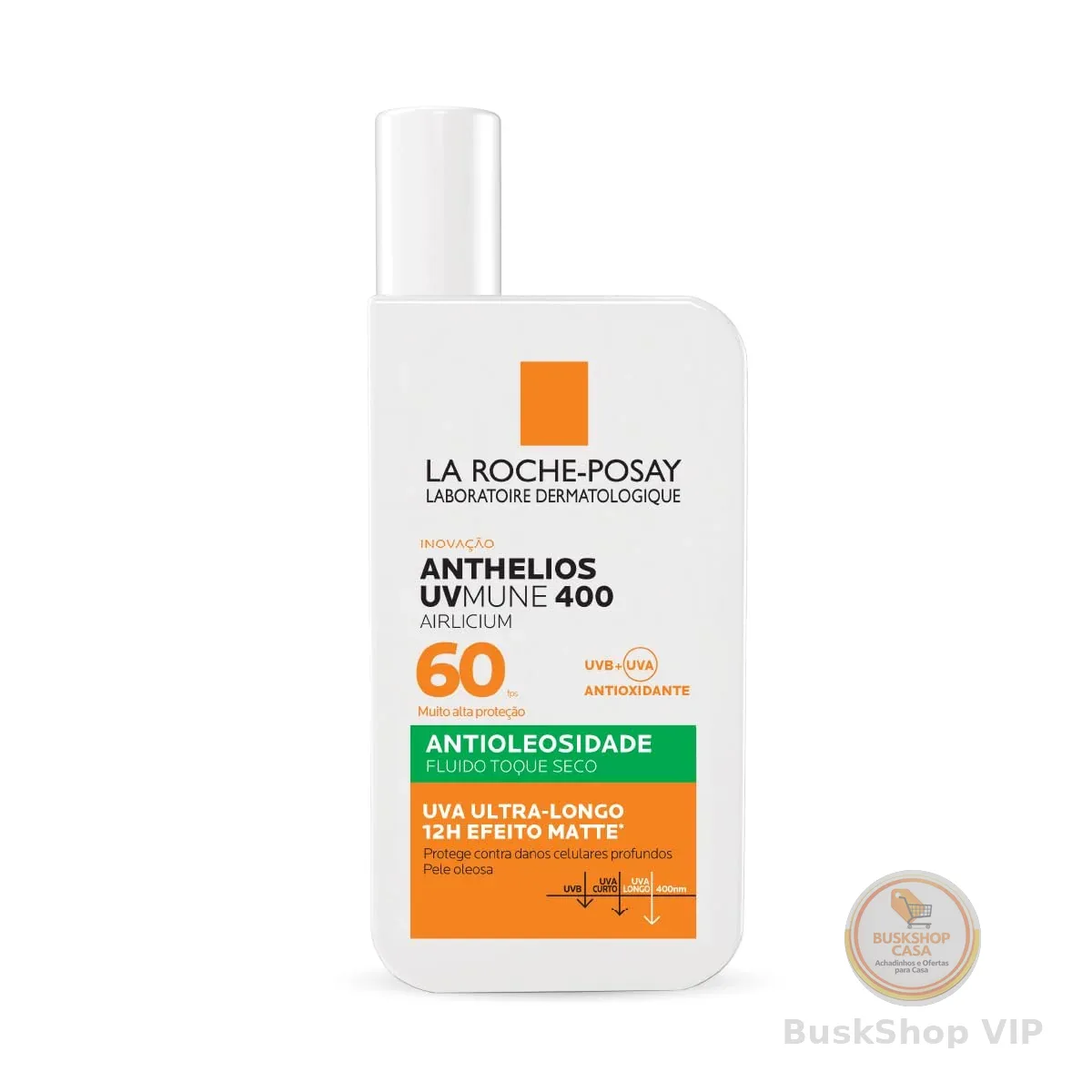 La Roche Posay, Anthelios UVmune Airlicium, Protetor Solar Facial, 40Ml