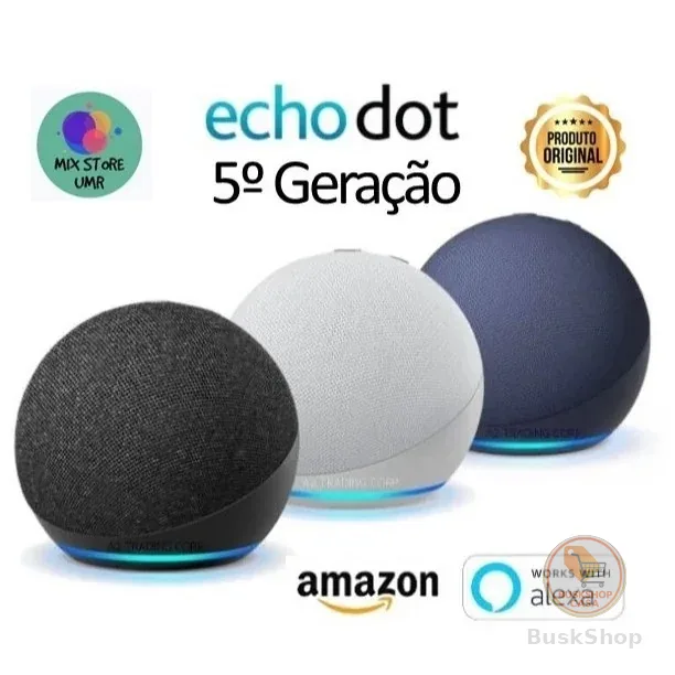Echo Dot 5 Geração Smart Speaker com Alexa - Amazon