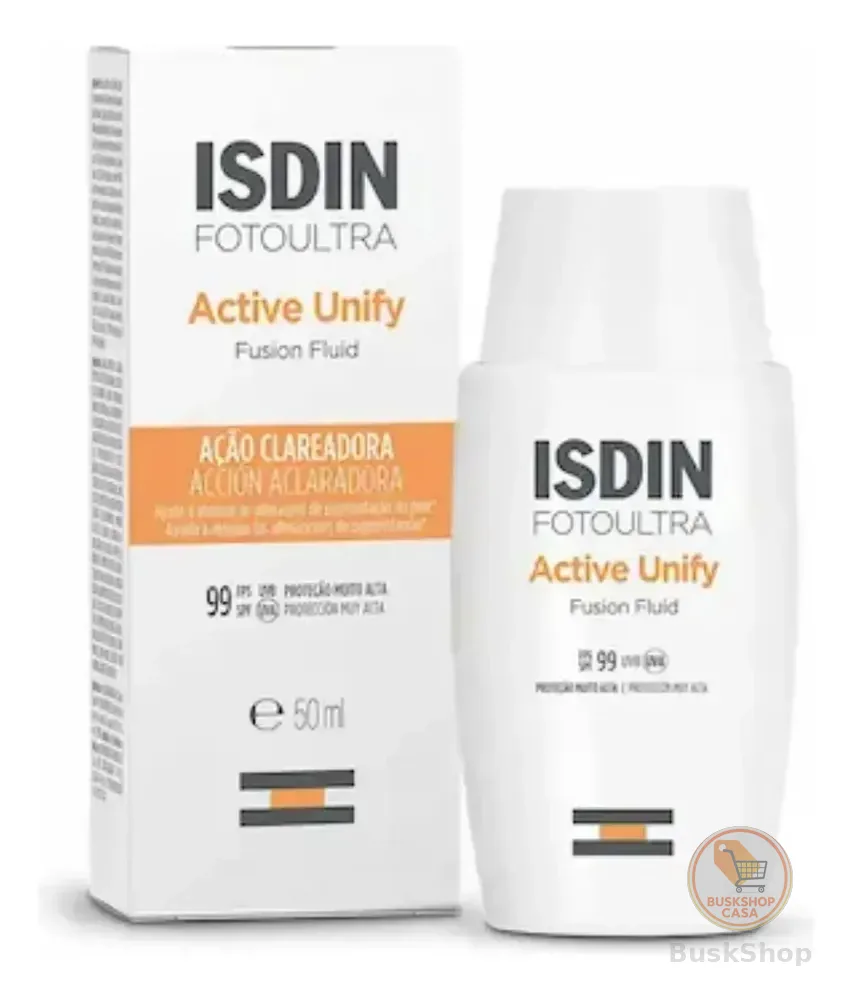 ISDIN Clareador Facial Foto Ultra Active Unify Sem Cor FPS 99 - 50ml